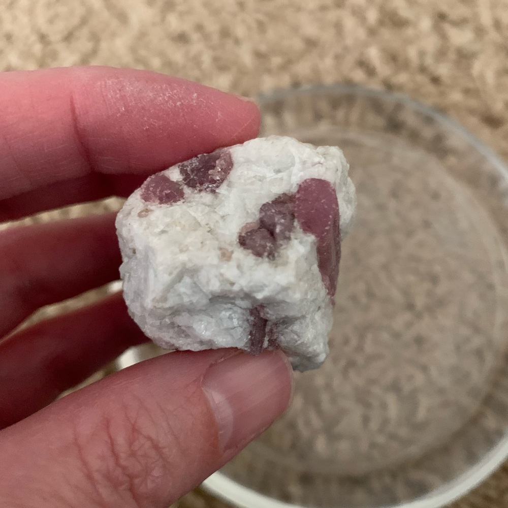 Raw Pink Tourmaline